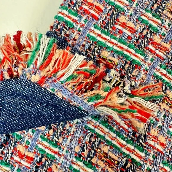 Fairwhale Woven Plaid Glam Lined Sailor Shorts Size M🔥 - Picture 8 of 9